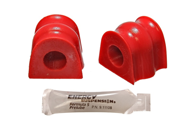 Subaru Impreza Sway Bar Bushing Set - Front - Energy Suspension - Red - `02-`06